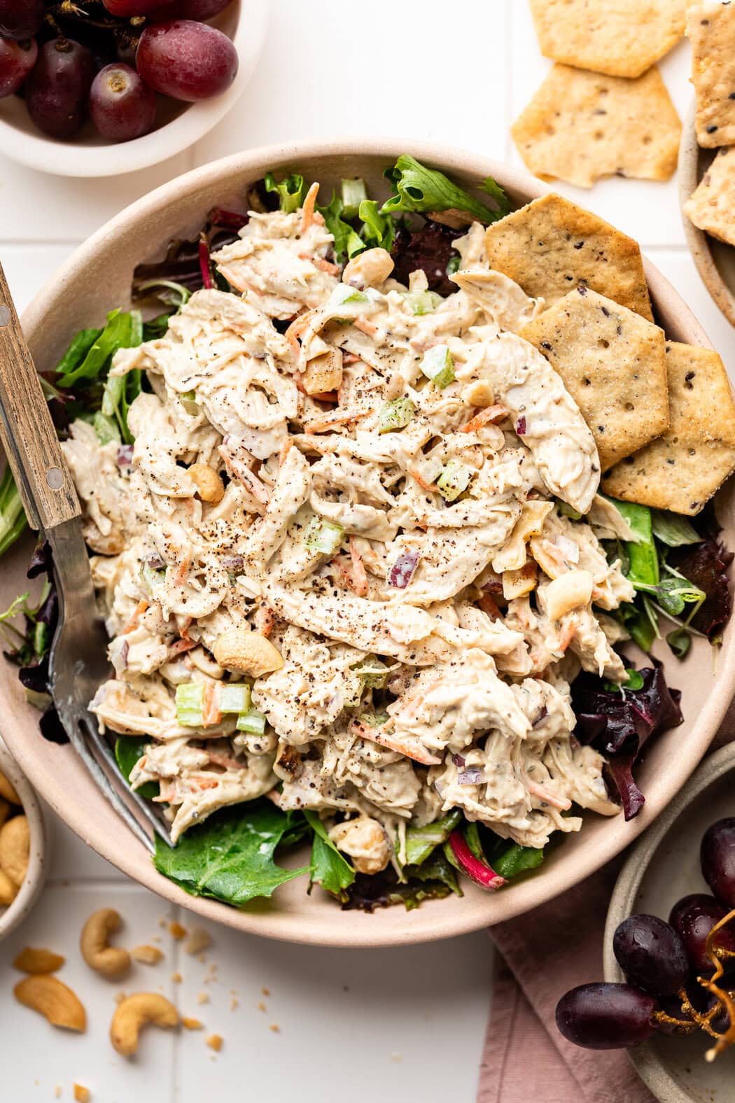 Make-Ahead Honey Mustard Chicken Salad: Perfect for Summer Parties
